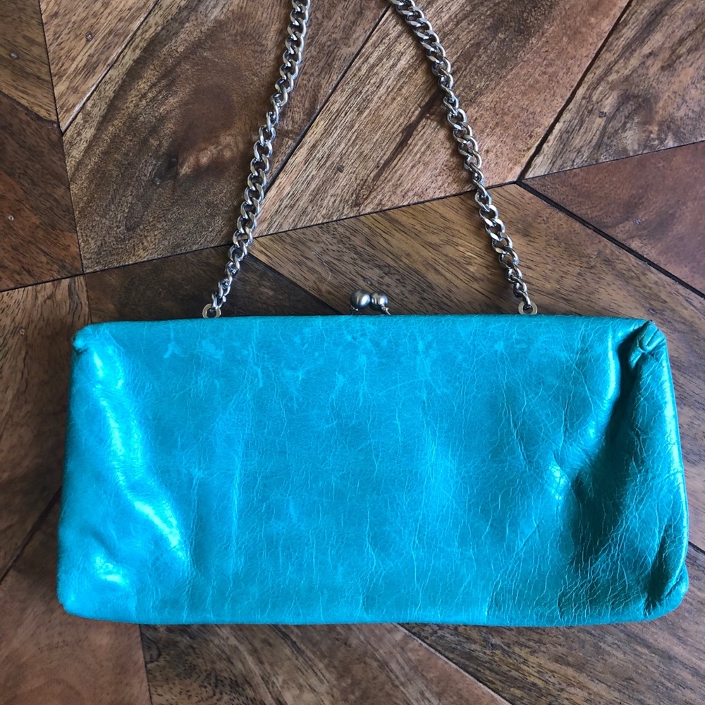 HOBO genuine leather clutch
